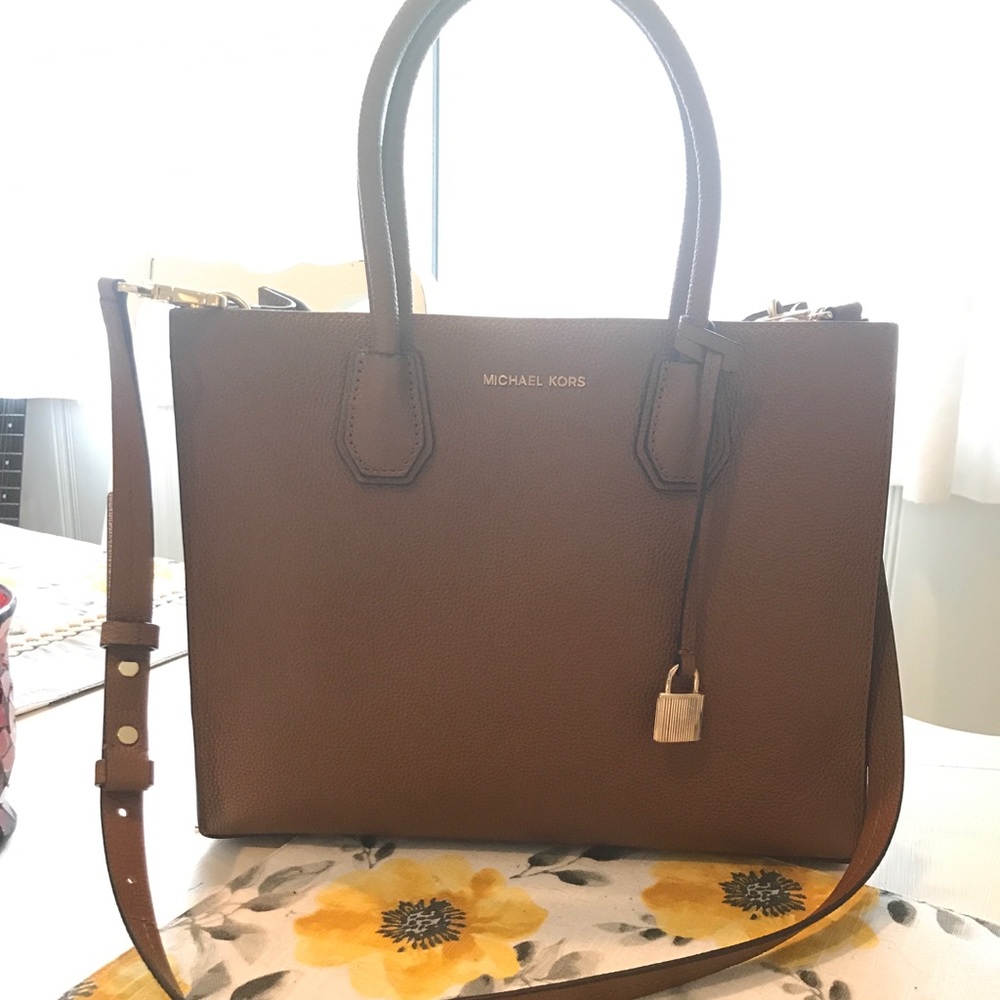 Michael Kors Handbag- Brown Satchel/Tote